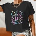 Sixteenth Birthday Party Women Cropped T-shirt