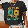 Taco Bout Science- Tuesday Chemistry Stem Teacher Women Cropped T-shirt