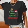 Xmas For Cat Lover Is This Jolly Enough Women Cropped T-shirt
