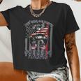 Girl American Flag Just Call Me Pretty And Take Me Racing Women Cropped T-shirt