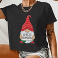 Lets Go Brandon Tee Christmas Gnome Let's Go Brandon Tshirt Women Cropped T-shirt