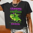 Grandma And Grandson A Bond That Can't Be Broken Women Cropped T-shirt