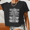 I'm A Lucky Son Because I Have A Freaking Awesome Mom Shirt Tshirt Women Cropped T-shirt