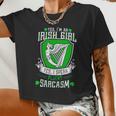 Irish Girl Women Cropped T-shirt