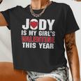 Jody Is My Girls Valentine This Year Women Cropped T-shirt