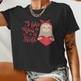 Kids I Like You A Sloth Valentine's Day For Girls Boys Women Cropped T-shirt