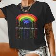 Lgbt Two Moms Are Better Than One Women Cropped T-shirt