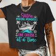 Making Memories Sisters Cruise Trip 2024 Sisters Vacation Women Cropped T-shirt