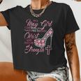 Im A May Girl I Can Do All Things Through Christ Who Gives Me Strength Women Cropped T-shirt