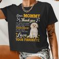 Morkie Dear Mommy Thank You For Being My Mommy Women Cropped T-shirt