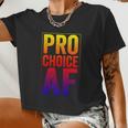 Pro Choice Af Reproductive Rights Cool V3 Women Cropped T-shirt