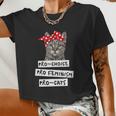 Pro Choice Pro Feminism Pro Cats Shirt Women Cropped T-shirt