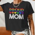Proud Mom Lgbt Women Cropped T-shirt