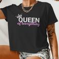 Queen Of Everything For Queens Women Cropped T-shirt