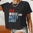 Red White Natty Light For Mens Womens 4Th Of July Women Cropped T-shirt