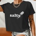 Salty Ironic Sarcastic Cool Hoodie Gamer Chef Gamer Pullover Women Cropped T-shirt