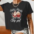 Santa's Favorite Big Girl Women Cropped T-shirt