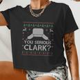 You Serious Clark Sweatshirt Ugly Sweater Christmas Women Cropped T-shirt