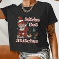 Snitches Get Stitches The Elf Xmas Snitches Get Stitches V2 Women Cropped T-shirt