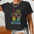 My Soles Are Crushing Back To School Women Cropped T-shirt