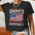 Us I´M Not Just Daddys Little Girl I´M A Veterans Daughter 158 Women Cropped T-shirt