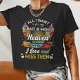 All I Want Is For My Dad & Mom In Heaven 24Ya2 Women Cropped T-shirt