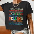 Womens To My Dear Daughterinlaw Thank You For Not Selling Women Cropped T-shirt