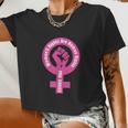 Women's Rights Are Human Rights Pro Choice Women Cropped T-shirt