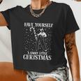 Have Yourself A Harry Little Christmas Xmas Women Cropped T-shirt