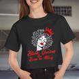 Black Queens Are Born In May Birthday Women Cropped T-shirt