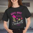 Boots Booze & Besties Nashville Girls Trip 2023 Weekend Women Cropped T-shirt