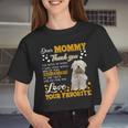 Coton De Tulear Dear Mommy Thank You For Being My Mommy Women Cropped T-shirt