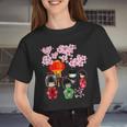 Cute Doll Day Girls Day Hinamatsuri Japanese March Festival Women Cropped T-shirt