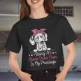 Dog Breeder Animal Mom Great Dane Mom Women Cropped T-shirt