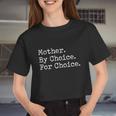 Feminist Rights Mother By Choice For Choice Pro Choice Women Cropped T-shirt