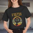 Feminist Vintage Pro Choice Roe V Wade Women Cropped T-shirt