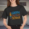 Happy Last Day Of School V3 Women Cropped T-shirt