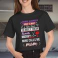 Hockey Some Women Women Cropped T-shirt