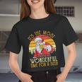 It's The Most Wonderful Time For A Beer Christmas Men Xmas Tshirt Women Cropped T-shirt