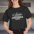 Im Johanna Doing Johanna Things Women Cropped T-shirt