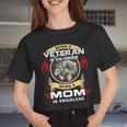 Being A Mom Is A Priceless Women Cropped T-shirt