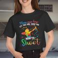 Move Over Boys Let This Girl Show You How To Shoot Lgbt Women Cropped T-shirt