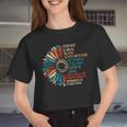 Rights Are Human Rights Feminist Retro Women Women Cropped T-shirt