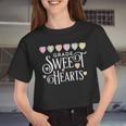Second Grade Teacher Valentines Class Full For Sweethearts Women Cropped T-shirt