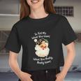 So Tell Me What You Want Santa Claus Christmas 2021 Women Cropped T-shirt