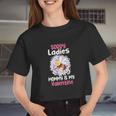 Sorry Ladies Mommy Is My Valentine Women Cropped T-shirt