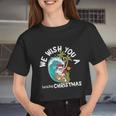 We Wish You A Beachy Christmas In July Women Cropped T-shirt