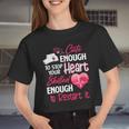 Womens Cute Valentine Day Cna Crna Lpn Lvn Lad Cpn Nurses Nursing Women Cropped T-shirt