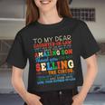 Womens To My Dear Daughterinlaw Thank You For Not Selling Women Cropped T-shirt