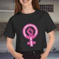 Women's Rights Are Human Rights Pro Choice Women Cropped T-shirt
